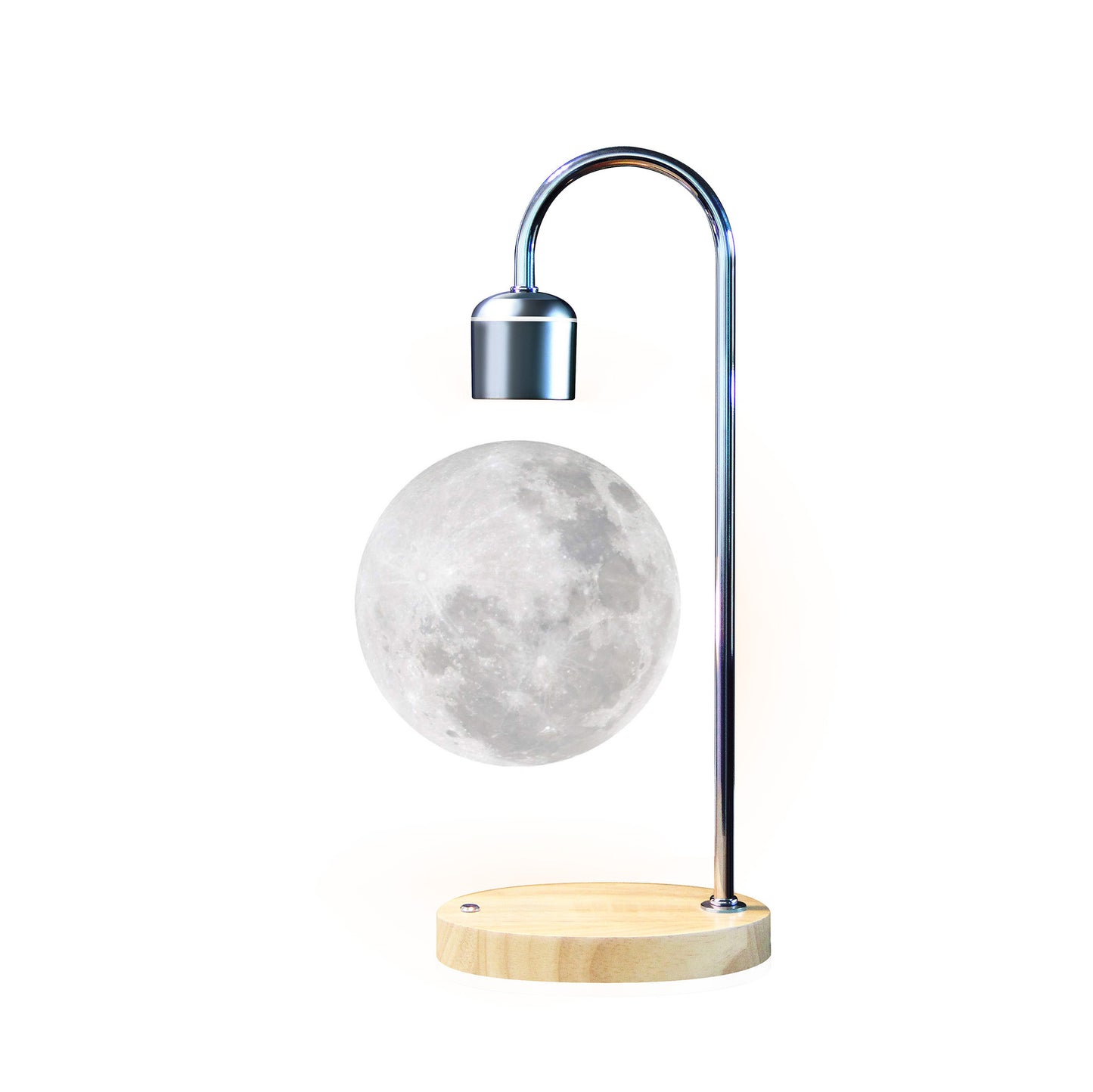 MagniMoon™ — Lámpara Luna Giratoria de Levitación Magnética