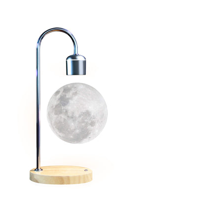 MagniMoon™ — Lámpara Luna Giratoria de Levitación Magnética