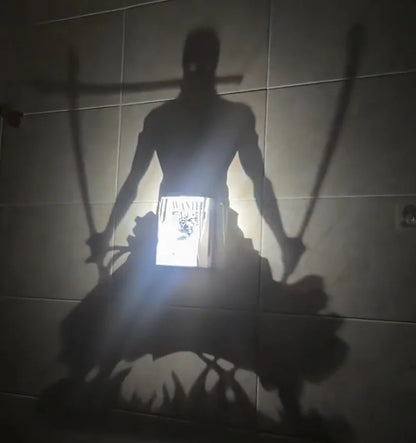 Lámpara Silueta Anime — Luz Nocturna Decorativa
