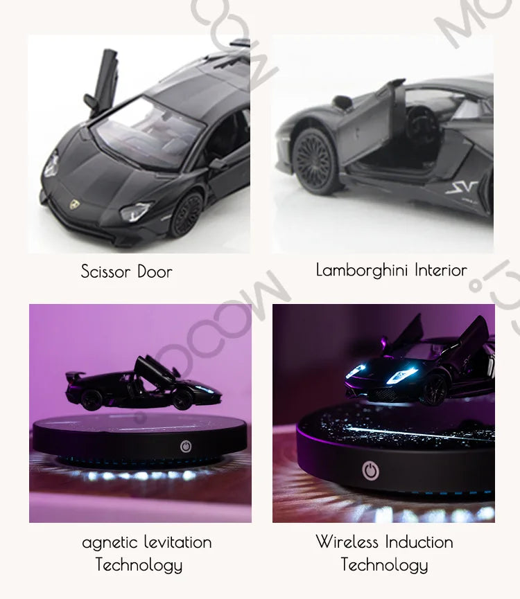MagniDrive 360™ — Coche de Levitación Magnética Flotante