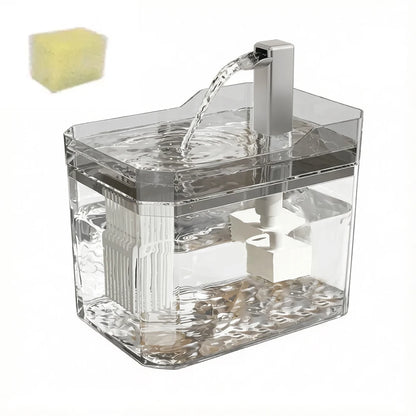 Fuente de agua para gatos 1,5 L con filtro y USB-C