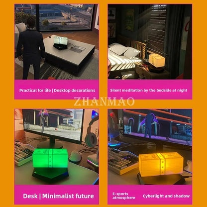 LumaFloat™ GTA Edition — Lámpara de Levitación Magnética