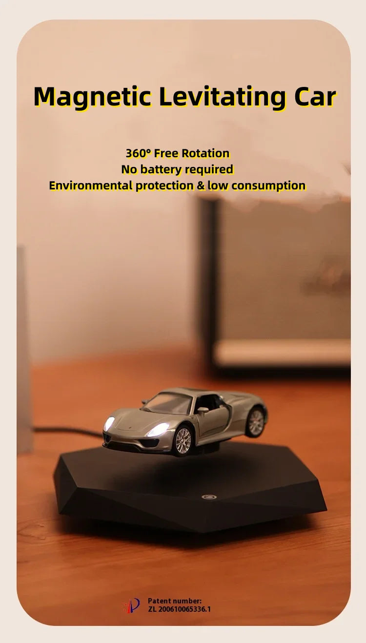 MagniDrive 360™ — Coche de Levitación Magnética Flotante