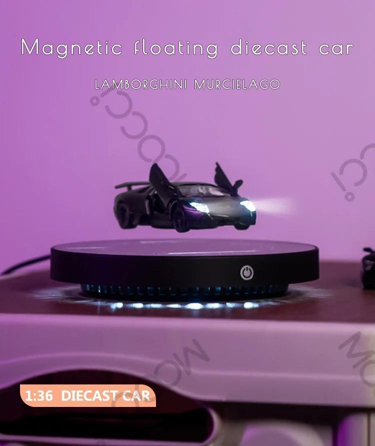 MagniDrive 360™ — Coche de Levitación Magnética Flotante