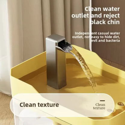 Fuente de agua para gatos 1,5 L con filtro y USB-C