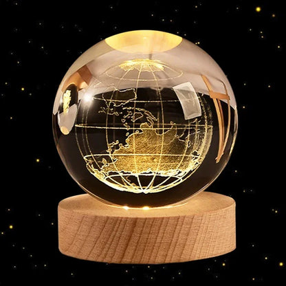 CosmosOrb™ — Bola de Cristal 3D con Universo en Miniatura
