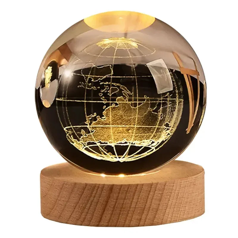 CosmosOrb™ — Bola de Cristal 3D con Universo en Miniatura