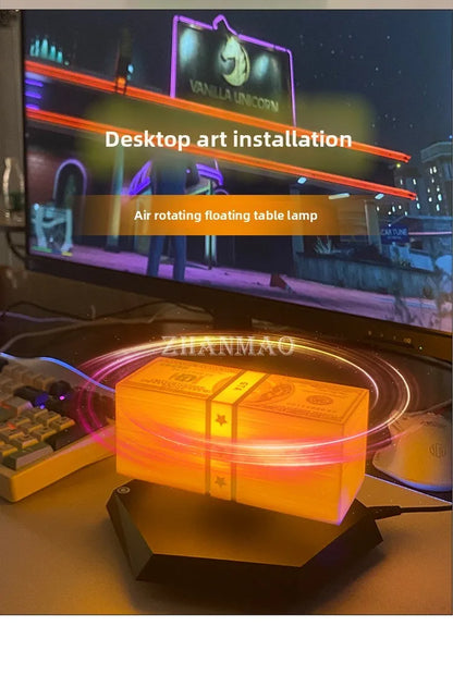 LumaFloat™ GTA Edition — Lámpara de Levitación Magnética