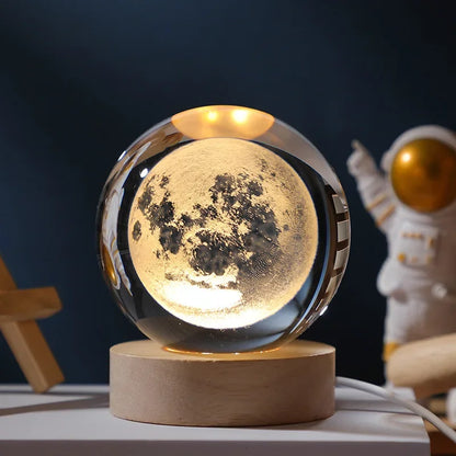 CosmosOrb™ — Bola de Cristal 3D con Universo en Miniatura