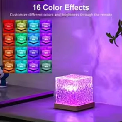 AuroraWave™ — Proyector de Aurora y Olas RGB para Dormitorio