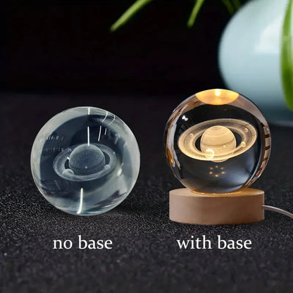 CosmosOrb™ — Bola de Cristal 3D con Universo en Miniatura