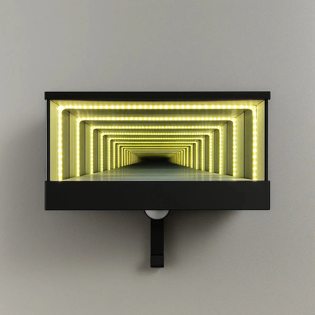 InfiniKey™ — Llavero Organizador LED con Efecto Túnel Infinito