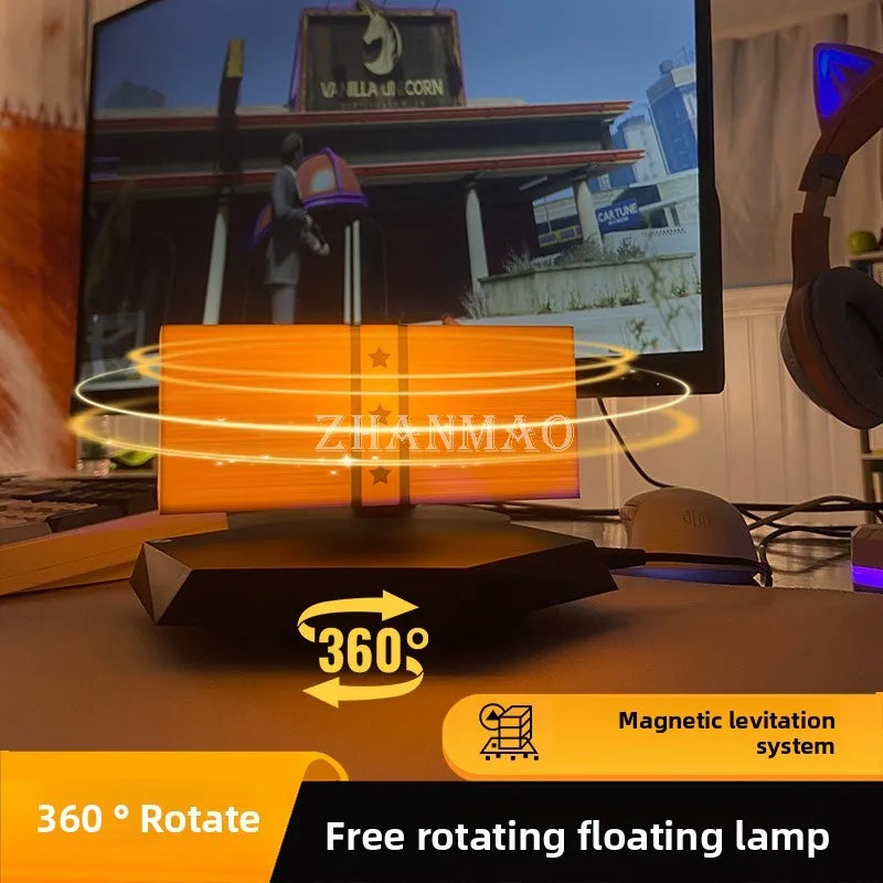 LumaFloat™ GTA Edition — Lámpara de Levitación Magnética