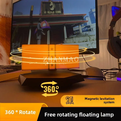 LumaFloat™ GTA Edition — Lámpara de Levitación Magnética